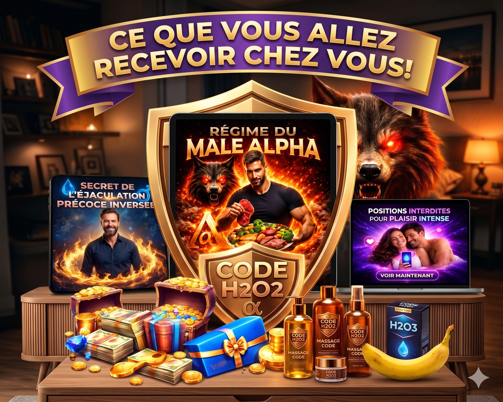 Tout ce que vous allez recevoir